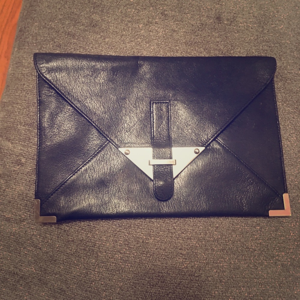 Leather Envelope clutch